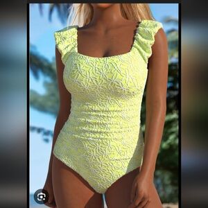 Rottia One Piece floral Swimsuit